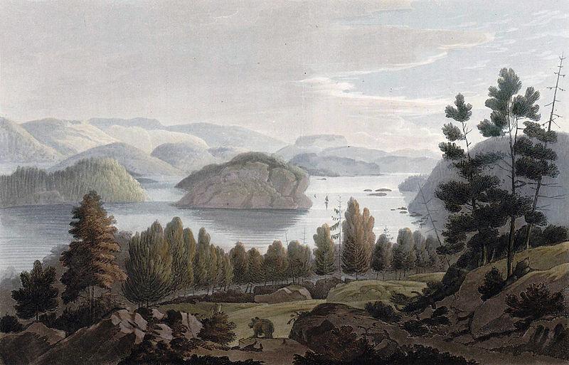 John William Edy Sinly Lake oil painting image
